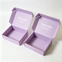 Boîte en carton ondulé personnalisée pour vêtements, vente en gros, boîtes d'expédition en carton pour vêtements, boîte d'expédition pour vêtements avec encre de soja