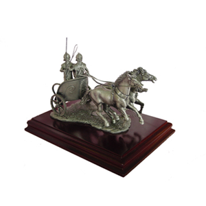 Statua Personalizzata di Cavaliere Medievale in Armatura d'Argento, Cavallo in Lega di Zinco Pressofuso, 8cm, Personaggio da Collezione di Film e TV - Product Image 1