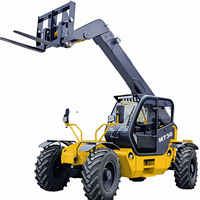 Chariot télescopique multifonctionnel 4x4 3T 3,5T 4T à succès commercial