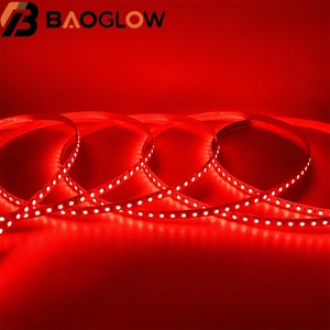 ไฟ LED แบบกันแสงสะท้อน 120LED/M RGB ไม่ตกแรงไฟ 3535 LED Tape Light 24V 15W/M แผ่นเคลือบไฟฟ้า 8 มม. ตัดได้ทุกๆ 5 ซม. เปลี่ยนสีได้ ใช้ภายในอาคาร - Product Image 3