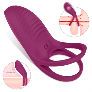 Men's Penis Rings <b>Vibrators</b> Cock Ring 100% Waterproof IPX7 Custom Color Eco-Friendly OEM Brand Sex Toys Gay Adult Use China - Product Image 1