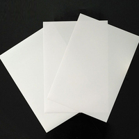Feuille d'impression à noyau blanc en PET/PETG/PVC de 0.12/0.145mm d'épaisseur, format A4, matériau d'impression en plastique pour la production de cartes d'identité intelligentes