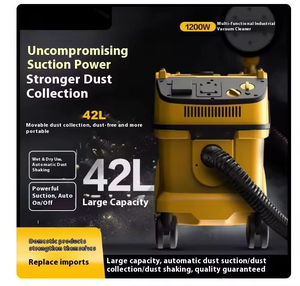 Máquina Aspiradora Automática de Alta Potencia para Lijado de Paneles de Yeso, Colector de Polvo con Agitación Automática, Máquina Pulidora de Paredes - Product Image 4