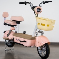 Scooter électrique Yuan Model, vélo électrique intelligent numérique 48V, moteur 350W, Bicicleta Electrica