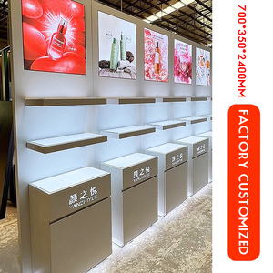 Cửa hàng tùy chỉnh lịch thi đấu cửa hàng nước hoa thiết kế nội thất showroom mỹ phẩm trang điểm tường tủ trưng bày cửa hàng Nước hoa kệ trưng bày - Product Image 5