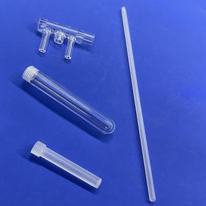 Juego <span class=keywords><strong>de</strong></span> Tubos Roscados y Varillas Esmeriladas <span class=keywords><strong>de</strong></span> Cuarzo <span class=keywords><strong>de</strong></span> Sílice Fundida <span class=keywords><strong>de</strong></span> Alta Pureza Personalizados para Reactores <span class=keywords><strong>de</strong></span> <span class=keywords><strong>Laboratorio</strong></span> e Industriales - Product Image 6