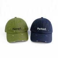 Gorra de béisbol de algodón para hombre, gorro de béisbol deportivo desgastado, liso, personalizado, barato, venta al por mayor