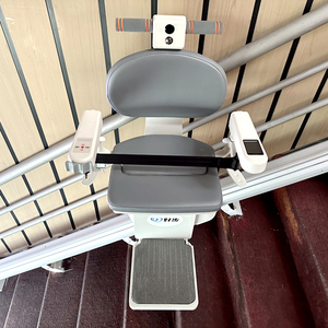 <span class=keywords><strong>Silla</strong></span> Salvaescaleras Recta <span class=keywords><strong>con</strong></span> Función de Sentarse y Ponerse de Pie, <span class=keywords><strong>Silla</strong></span> Elevadora Eléctrica para Personas Mayores y Usuarios <span class=keywords><strong>con</strong></span> Movilidad Limitada - Product Image 3