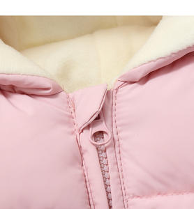 Mono de invierno grueso para bebé con logo personalizado, manga larga, unisex, informal, 100% algodón, tejido peinado, antiencogimiento, antiarrugas - Product Image 5