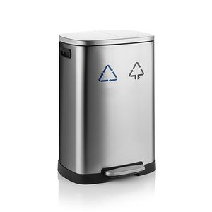 Factory trash can sanitary steel trash bin smart recycle bin waste bins