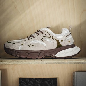 Chaussures pour hommes de style vintage, couleur assortie, nouveau modèle 2026, semelle épaisse, rehaussantes, sportives, décontractées, polyvalentes et tendance - Product Image 2
