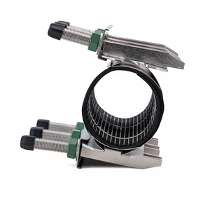 แคลม<span class=keywords><strong>ป์</strong></span>ซ่อมแซมสแตนเลส ZhengHao สำหรับน้ำดื่มและท่อเหล็กแรงดันสูง - Product Image 2