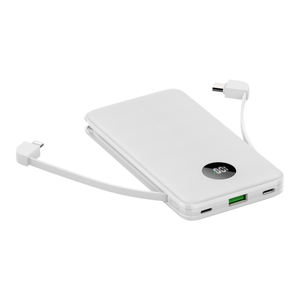 Banco de Energía de Carga Rápida para Teléfono Celular, Carga Rápida Universal para Exteriores, Cables Integrados, Cargador Portátil, Banco de Energía de 10000 mAh - Product Image 2