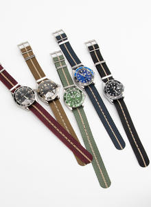 <span class=keywords><strong>Bracelet</strong></span> de montre en nylon sergé premium à boucle simple, 19 21 20 <span class=keywords><strong>22</strong></span> <span class=keywords><strong>mm</strong></span>, <span class=keywords><strong>bracelet</strong></span> long, bande de montre en tissu sport, réglage en une seule pièce - Product Image 3