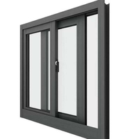 Vidrio Templado de Seguridad de Doble Acristalamiento de 5 mm Plus 12A Plus, Aleación de Aluminio, Diseño Moderno, Reducción de Calor, Resistente a Impactos y Robos, Seguro