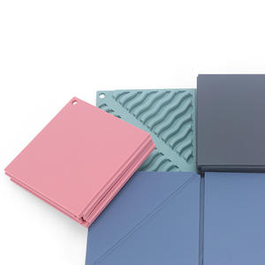 Los más vendidos de <span class=keywords><strong>Amazon</strong></span>, manteles individuales plegables de silicona modernos creativos, herramientas de <span class=keywords><strong>cocina</strong></span> con aislamiento térmico, nuevas mesas de comedor, alfombrillas para cuencos - Product Image 4