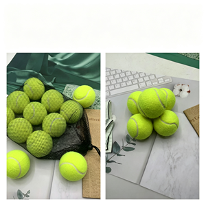 Pelotas de tenis para cancha de arcilla, resistentes al polvo, de rebote lento, para jugar en cancha de arcilla, pelotas de tenis de calidad para torneos. - Product Image 3
