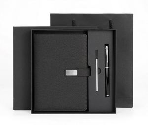 Business <b>Gift</b> Customized Logo Notepad Giveaways with Logo Office Notebook <b>Gift</b> Set Three-Piece Set with Pen Notebook Set <b>Gift</b> - Product Image 6