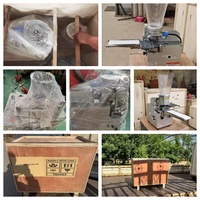 Máquina para Hacer Dumplings para la Preparación de Alimentos Congelados, 1500 PCS/H, Semiautomática, Formadora de Gyoza y Potstickers para Pequeñas Fábricas de Alimentos