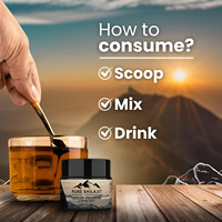 Supplément de pâte de résine de Shilajit de l'Himalaya pure OEM soutien immunitaire avec acide filvique et humique pour adultes