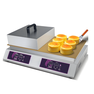 เครื่องทำซูเฟล่แพนเค้กมัฟฟินวาฟเฟิลอเนกประสงค์ สเตนเลสสตีล รุ่นใหม่ ควบคุมด้วยระบบดิจิตอล ปรับอุณหภูมิได้ ตั้งเวลาได้ - Product Image 2