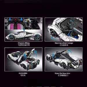 TGL T5052 2026 NUEVO MOC 1:8 Coche Deportivo RC V16 Modelo de Ladrillos Juguetes de Construcción DIY para Niños Regalo de Navidad 4016 Piezas Sets de Bloques de Construcción - Product Image 5
