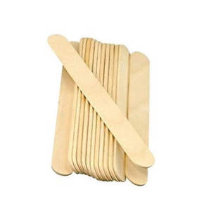 ไม้พายไม้ขายส่งอุปกรณ์แว็กซ์กำจัดขน15ซม. แท่งไม้ - Product Image 4
