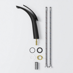 Rubinetto per <span class=keywords><strong>lavabo</strong></span> <span class=keywords><strong>a</strong></span> leva singola in ottone <span class=keywords><strong>a</strong></span> corpo alto, standard australiani, per bagno - Product Image 4