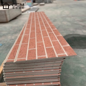 Système de revêtement mural extérieur en panneaux de ciment à grain de brique certifié ASTM pour les constructeurs, les développeurs et les projets de logement pour les constructeurs modulaires - Product Image 1