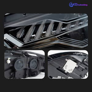 LED Headlight Assembly Retrofit Upgrade Kit for Audi A6L 2012-2015 A7 Style <b>Running</b> <b>Light</b> Flowing Turn Signal - Product Image 5