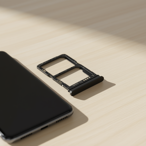 Bandeja de Repuesto para Tarjetas SIM y Micro SD, Material ABS, Y8p 2020-Negro - Product Image 3