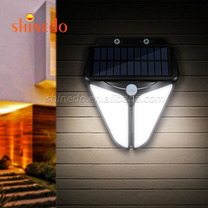 <span class=keywords><strong>Luz</strong></span> <span class=keywords><strong>Solar</strong></span> de pared cob brillante de seguridad con Sensor de movimiento Led, impermeable, nuevo diseño, para jardín - Product Image 4