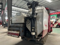 Moissonneuse-batteuse YANMAR d'occasion 120 CV, haute efficacité, transmission par engrenages, moteur haute productivité, haute sécurité, pour maïs et riz