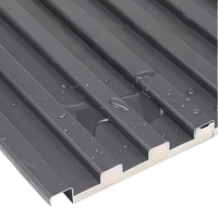Panel de Techo Sándwich Estructural Ligero y Moderno de Aluminio de Alta Resistencia, Resistente al Fuego/Agua, para Cuartos Fríos