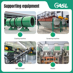 Thiết bị sản xuất phân bón hợp chất NPK hoàn toàn tự động | bảng điều khiển màn hình cảm ứng PLC + Hệ thống nạp & xả tự động - Product Image 6