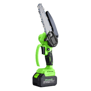 Mini Motosierra Eléctrica Inalámbrica de 6'' con Motor de 21V y Batería de 2.5AH, para Trabajos en Madera y Proyectos de Bricolaje, Ultraportátil de 15cm - Product Image 3