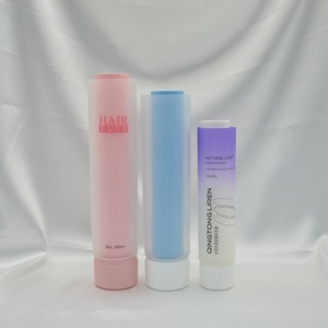 Tubo exprimidor de loción <span class=keywords><strong>2</strong></span> en 1 de doble capa, 50ml, limpiador Facial, tubo exprimidor cosmético suave, tubos de doble cámara - Product Image 6