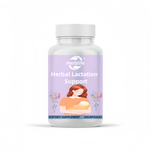 Integratore per l'allattamento al latte vegano con semi di finocchio e fieno greco, a marchio privato OEM/ODM, con moringa per il supporto del latte materno, capsule per l'allattamento. - Product Image 1