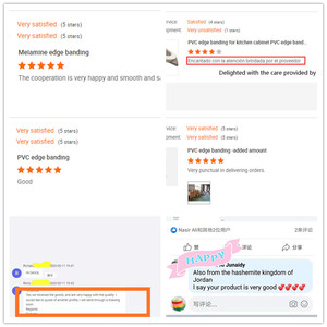 0,8*22 мм ПВХ/ABS мебельные аксессуары дерево/меламин/шкаф/стол кромки полосы акриловые кромки для шкафов - Product Image 6