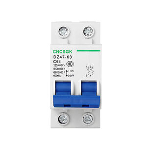 MCB 1 полюс 2 полюса 3 полюса 4 полюса 2 ампа 3 ампа 4 ампа 6 ампа 10 ампер 16 ампер 20 Ампер 25 ампер 32 ампа 50 Ампер 63 ампа DC миниатюрные автоматические выключатели - Product Image 3