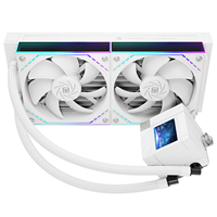 Refroidisseur AIO Thermalright Core Matrix 240 VISION ARGB BLANC avec écran 2 pouces 320x240, deux ventilateurs 2000 tr/min pour LGA1700 AM5