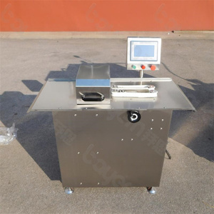 Hot bán điện thịt lợn Xúc Xích máy tính ràng buộc stuffer và xúc xích làm cho dây chuyền sản xuất máy - Product Image 6