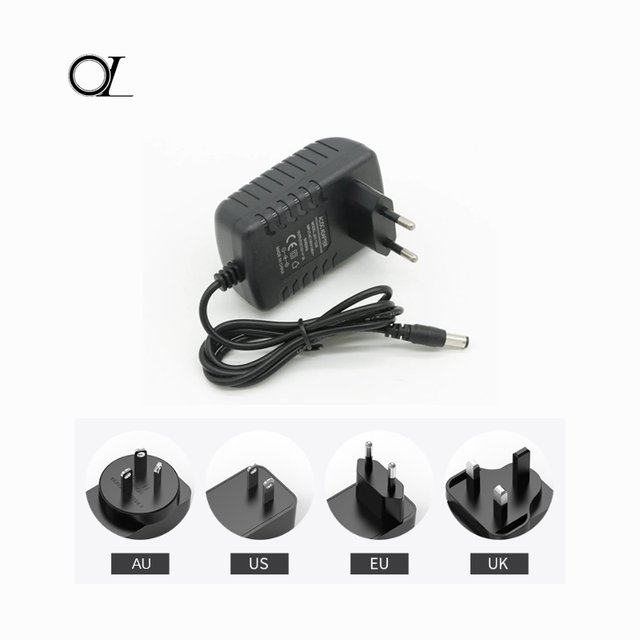 OL Wholesale 18W Switch Power Charger Universal AC/DC Power Adapter, Used for LED Lights and Household Electronic Products 9v2a