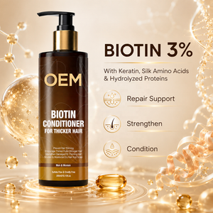 ผู้ผลิตครีมนวดผมไบโอตินแบบ OEM ODM สำหรับผมบาง ช่วยบำรุงล้ำลึก มอบความชุ่มชื้นสูง ผลิตภัณฑ์วีแกน จำหน่ายในปริมาณมาก - Product Image 3