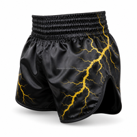 Shorts de boxe personnalisés pour hommes, Muay Thai, Kickboxing, satin, taille haute, bande élastique, coupe ample, shorts d'entraînement et de combat