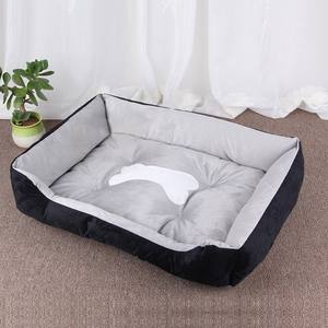 Venta al por mayor personalizado mascota perro gato nido perro estera rectangular mascota cama lavable mascota perro gato sofá cama - Product Image 1