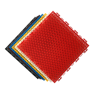 Campo da Basket Rimovibile per Bambini 30x30 Piedi, Copertura per Campo da Basket Interno ed Esterno, Piastrelle in Legno per Campo da Basket - Product Image 5