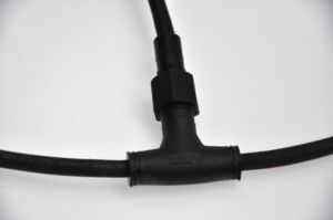 2针3针塑料T连接器防水电源分配器连接器防水电缆接头3路T连接器 - Product Image 6