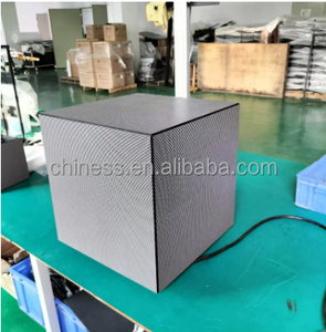 Schermo personalizzato P2.5 per interni/esterni cubo magico 4 lati Display a LED a colori con controllo Wifi APP creativo cubo schermo a Led - Product Image 4