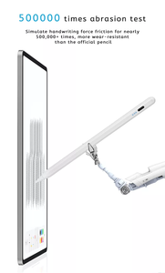 Stylet pour Ipad inclinable, stylo numérique actif magnétique, stylo Compatible avec Ipad rejet de paume pour Ipad crayon - Product Image 5